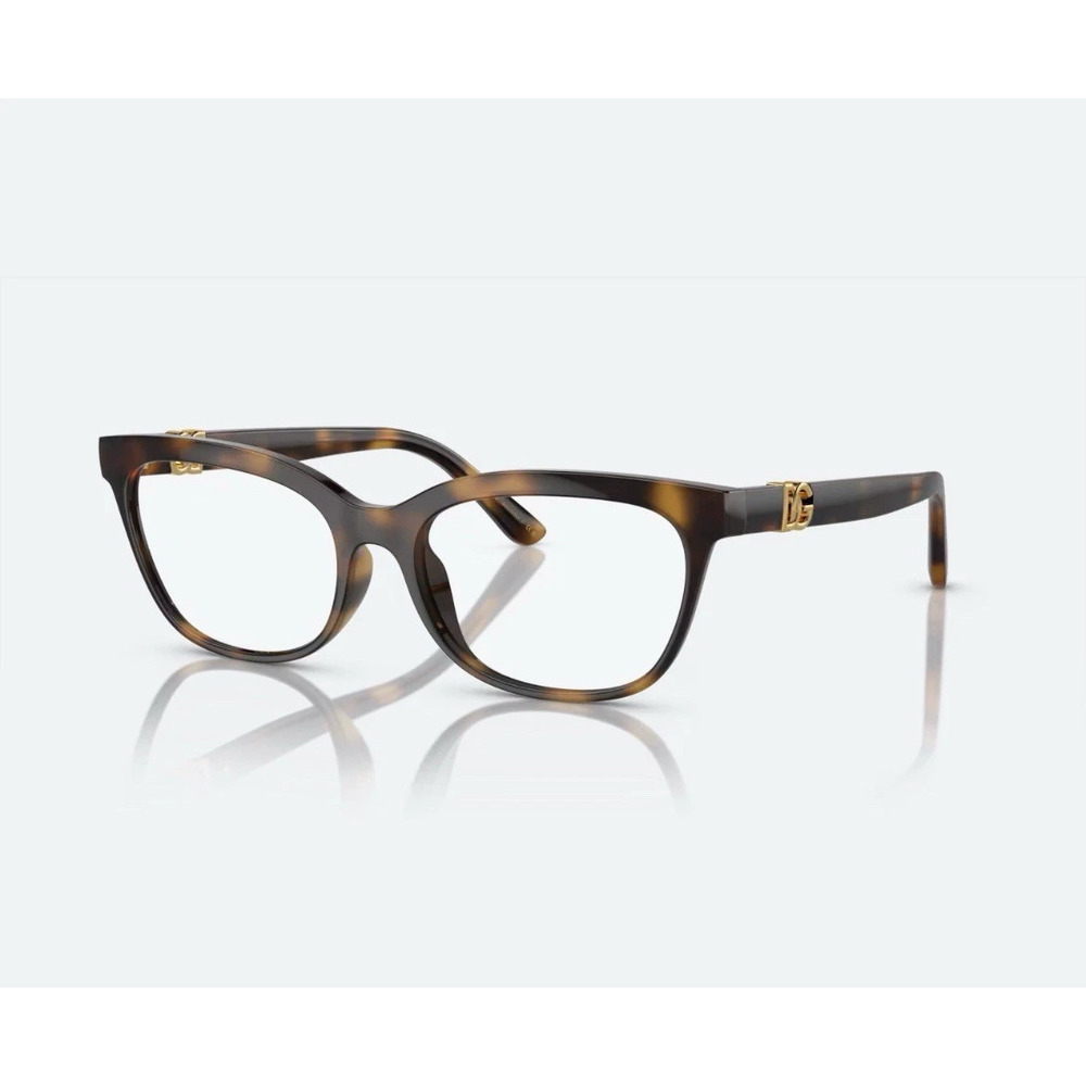 NWT Dolce & Gabbana 0DG5106U-502-54 Havana 54mm Eyeglasses